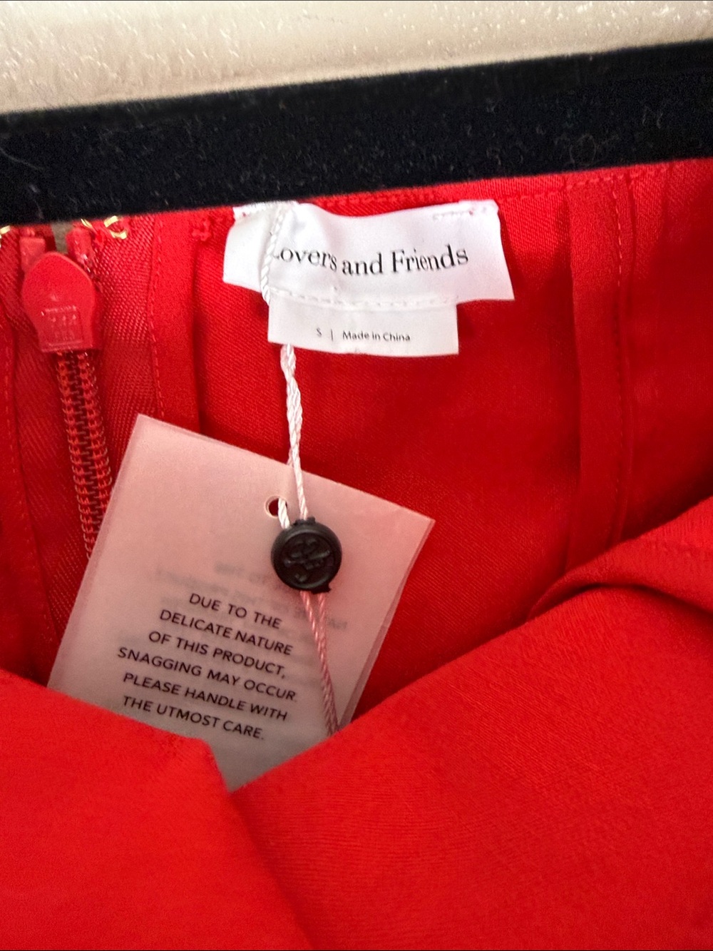 Lovers and Friends Carter Mini Dress in Red - Picture 5 of 7